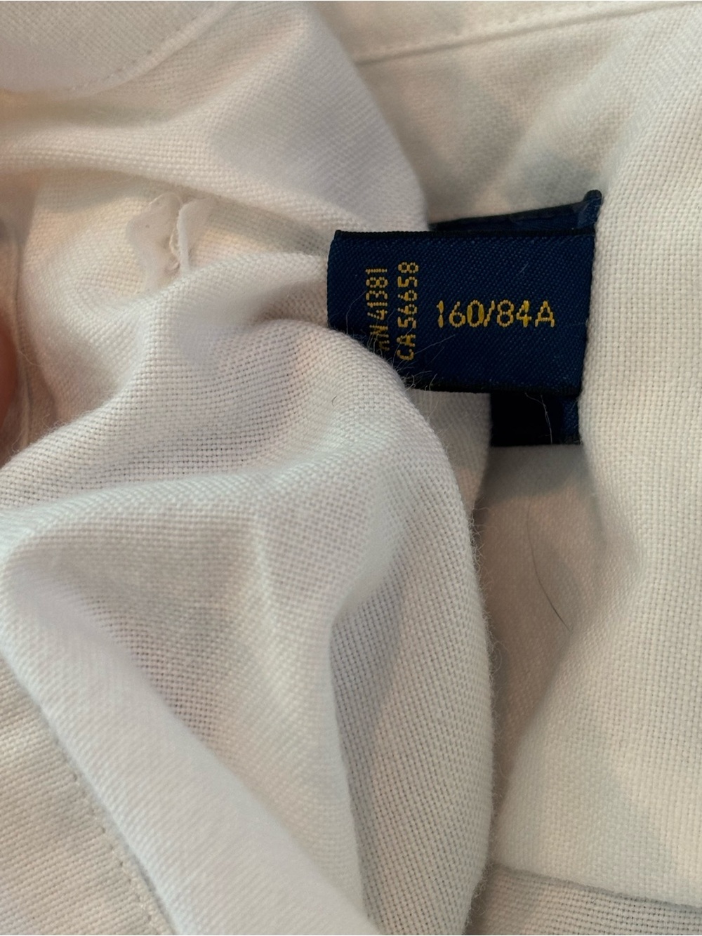 White long sleeve button down Ralph Lauren shirt - Picture 3 of 6